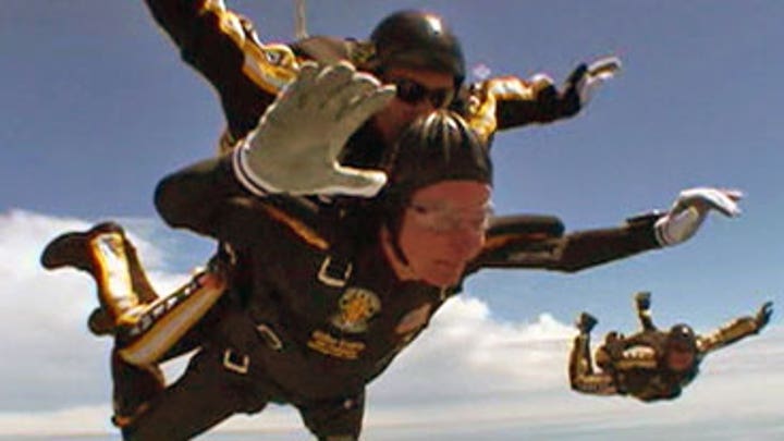 Bush 41's B-day Skydive