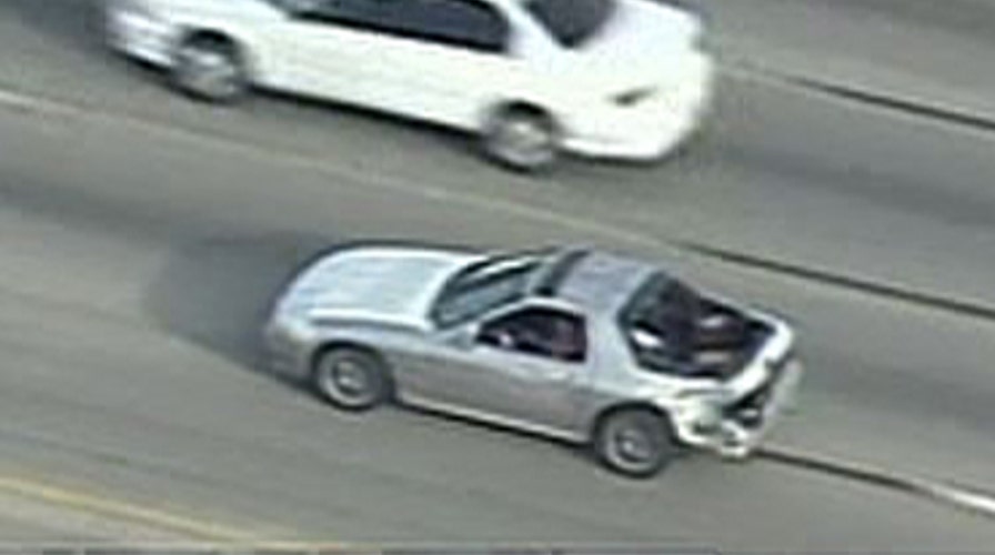 Car Chase Caught on Tape