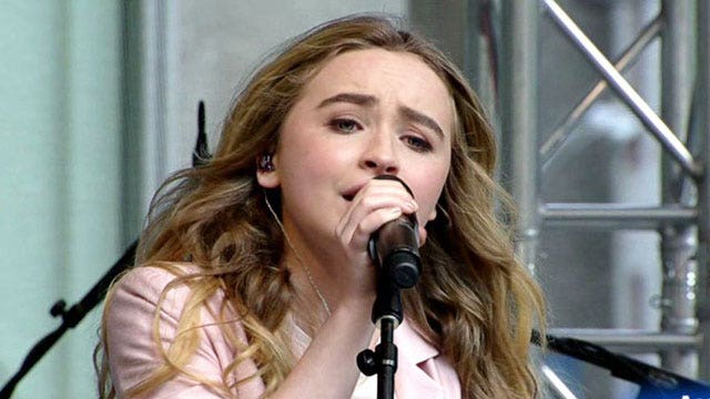 Sabrina Carpenter performs 'Can't Blame a Girl for Trying'