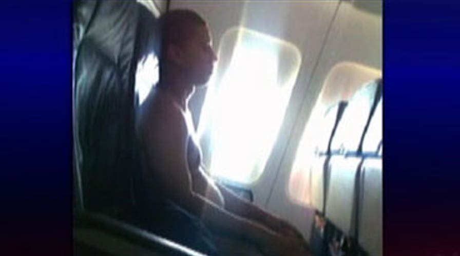 Naked on a Plane
