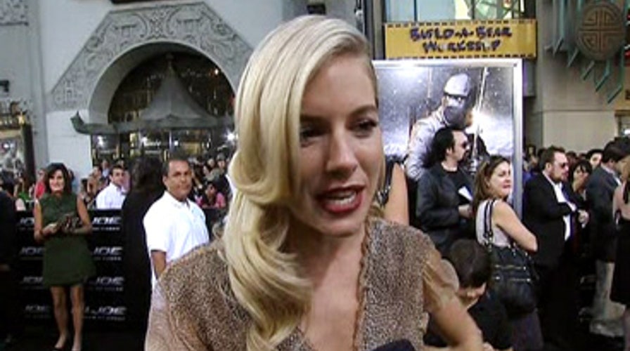 Sienna Miller: I Burned My Boobs