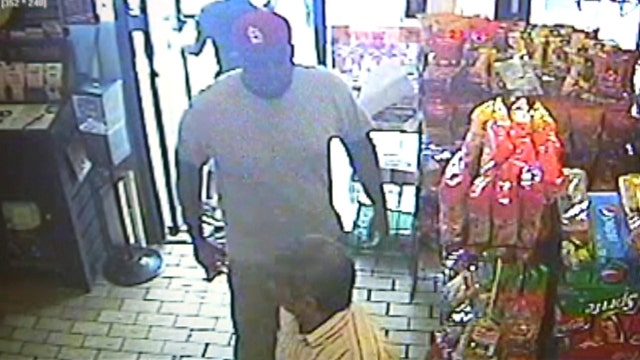 Raw video of strong-arm robbery in Ferguson