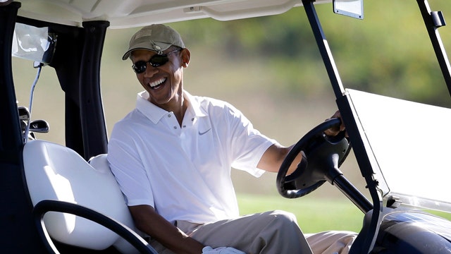 Obama stays course on golf game after horrific ISIS video