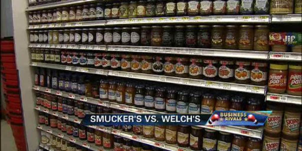 Rivals Smucker's vs. Welch's Fox Business Video