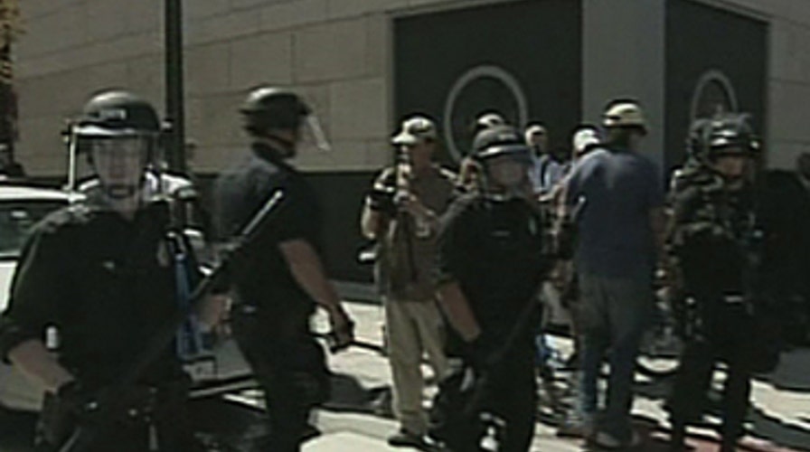Protesters Get Heated at the DNC