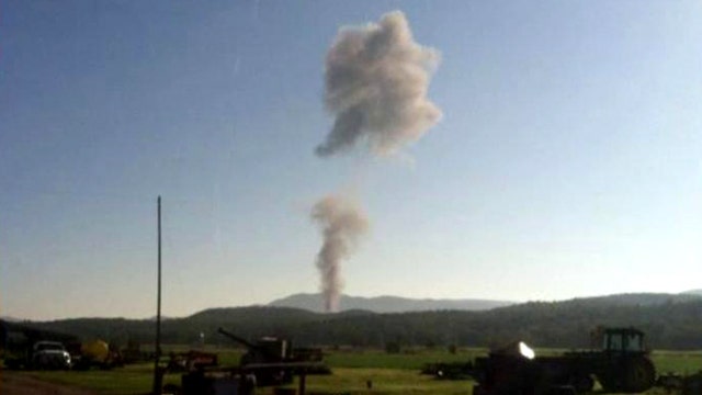 Military jet crashes in Western Virginia