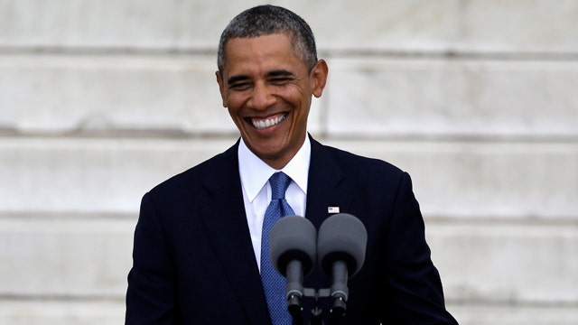 President Obama speaks at anniversary of March on Washington