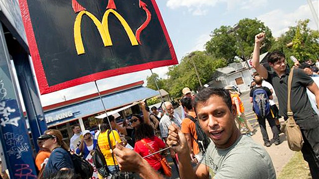 Will fast-food protests trigger a pay raise?