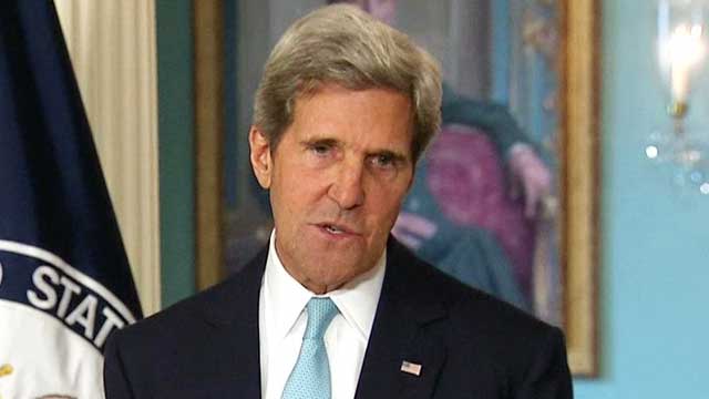 Kerry: 'We know' Assad regime used chemical weapons