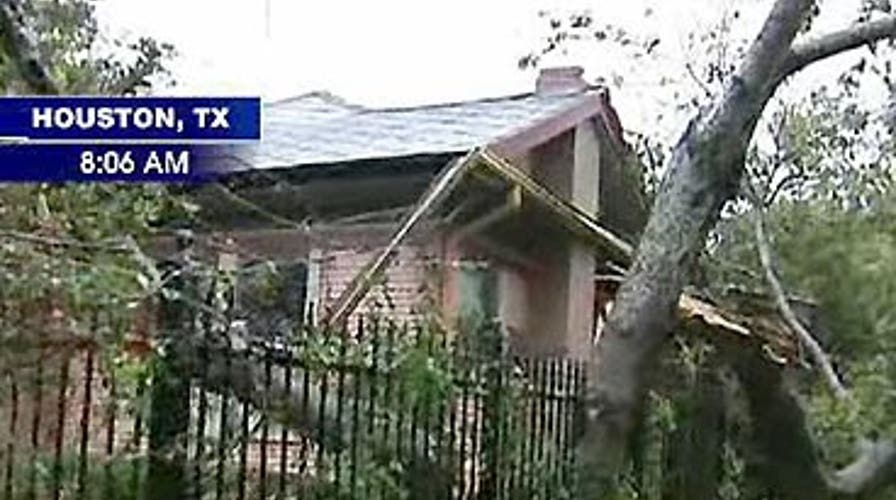 Floodwaters Swamp Houston