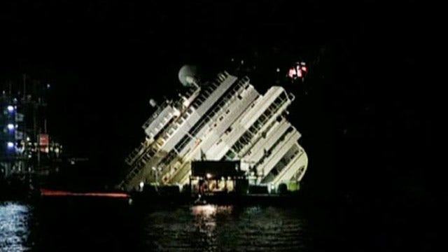 Engineers right Costa Concordia during 19-hour operation