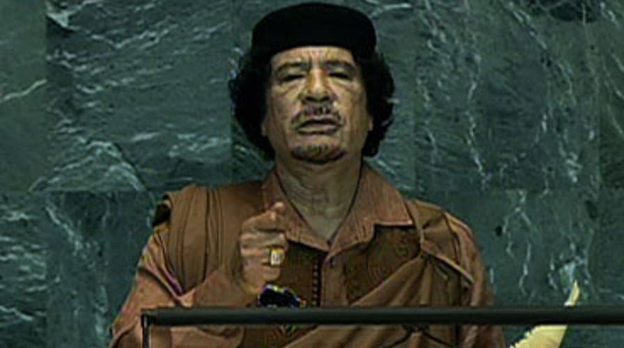 Qaddafi's Fiery Rant