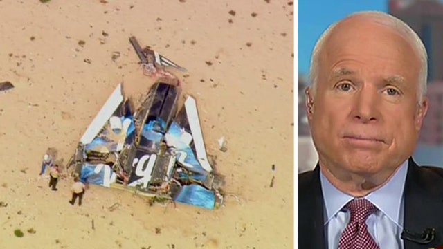Sen. McCain on Virgin Galactic crash, immigration