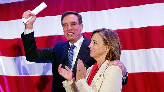 Warner claims victory in too-close-to-call Va. Senate race