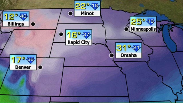 Arctic blast to bring cold air to most of the U.S.
