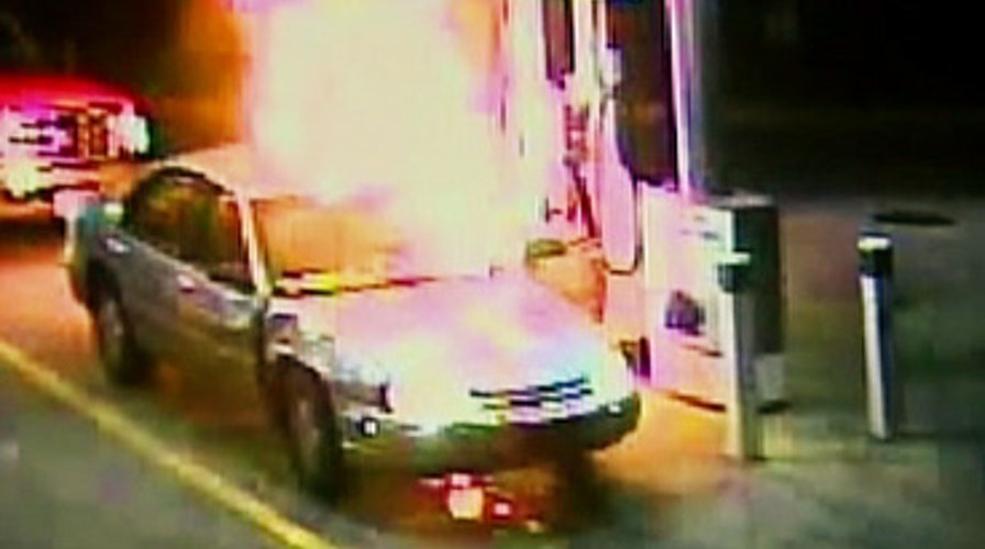 Gas Pump Explosion