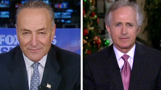 Sens. Schumer, Corker on chances of 'fiscal cliff' deal