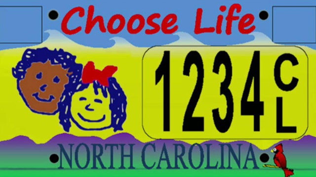 State's 'Choose Life' license plate ruled unconstitutional