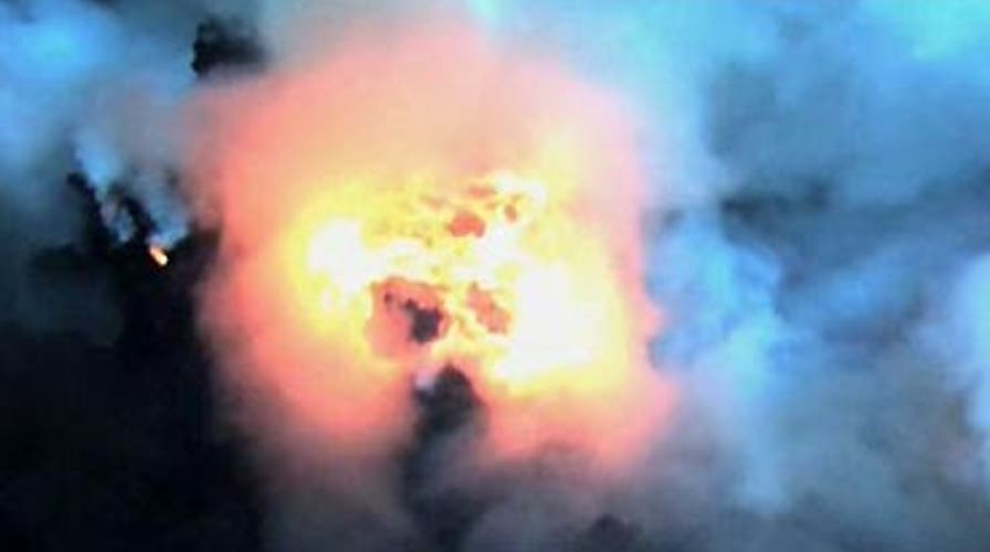 Underwater Fireworks