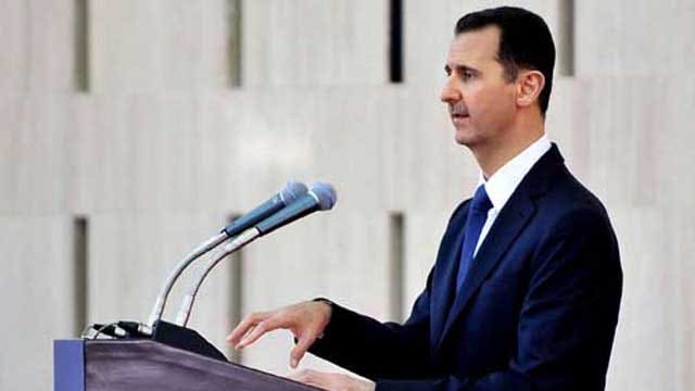 West signaling to Syrian rebels Assad may stay in power?
