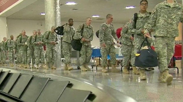 America's bravest head home for the holidays