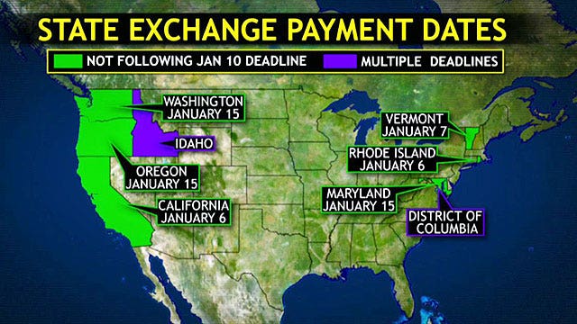 Different state deadlines add to ObamaCare confusion