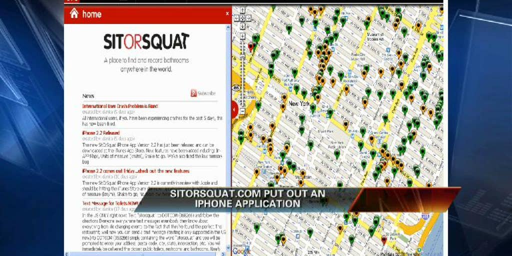 Site Offers Directions to Closest Toilet Fox Business Video