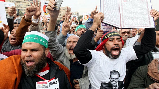Egypt declares Muslim Brotherhood terror group