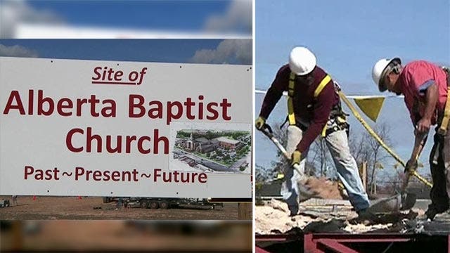 Congregation clears roadblocks, red tape to rebuild church