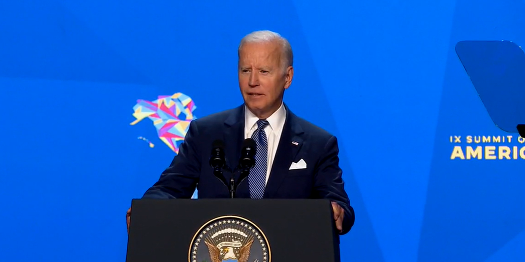 Joe Biden delivers remarks at DNC rally Fox News Video