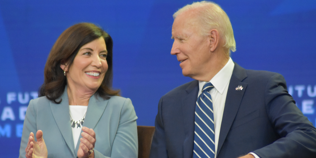 WATCH LIVE: President Biden Campaigns With New York Governor Kathy ...