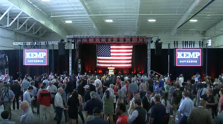 WATCH LIVE: Former Vice President Mike Pence campaigns for Georgia Governor Brian Kemp