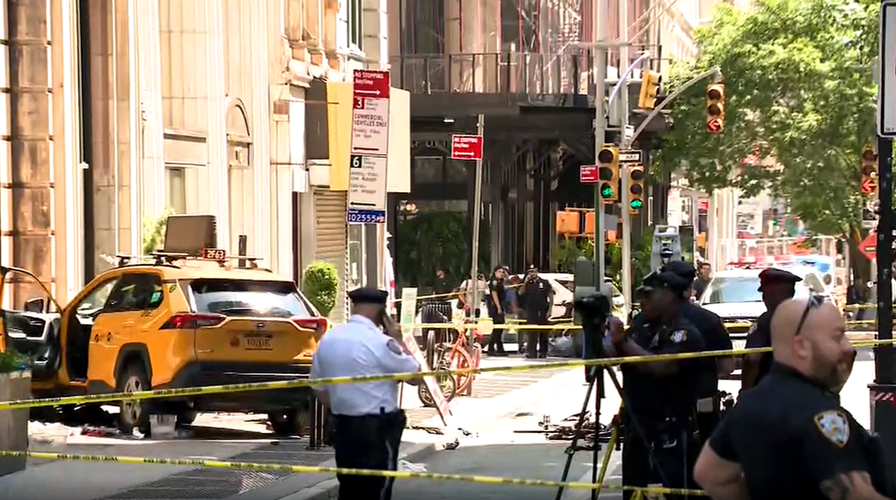 New York City authorities provide update on taxi driver that plowed into crowd