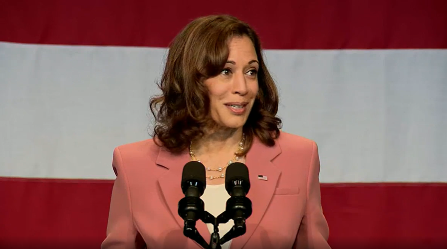 Vice President Kamala Harris delivers remarks on the White House's investments in climate resilience