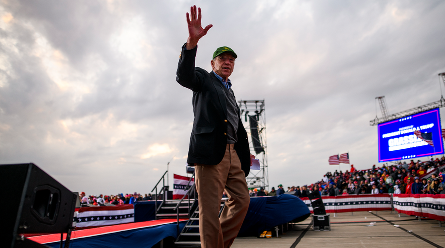 WATCH LIVE: Sen. Chuck Grassley attends rally ahead on election night