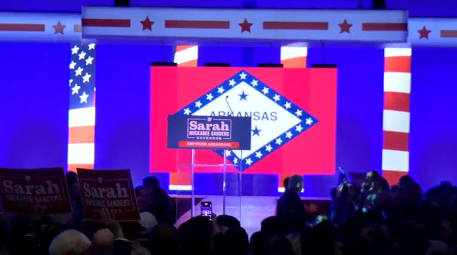WATCH LIVE: Sarah Huckabee Sanders holds Election Night party
