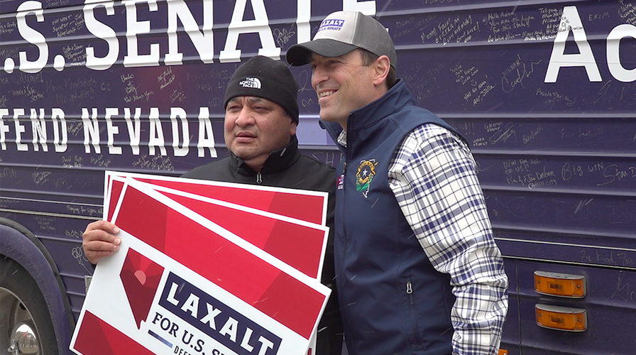 WATCH LIVE: NV Senate candidate Adam Laxalt attends a Get Out the Vote rally