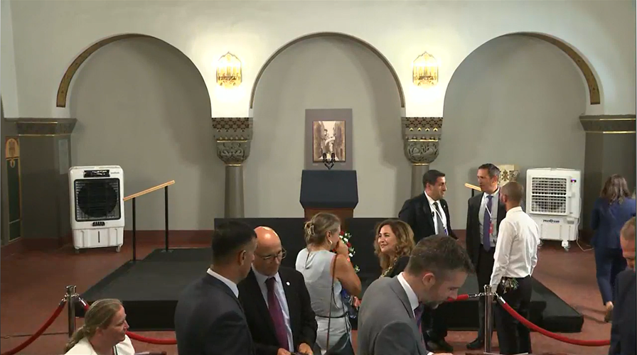 President Biden delivers remarks regarding the East Jerusalem Hospital Network at Augusta Victoria Hospital in Jerusalem