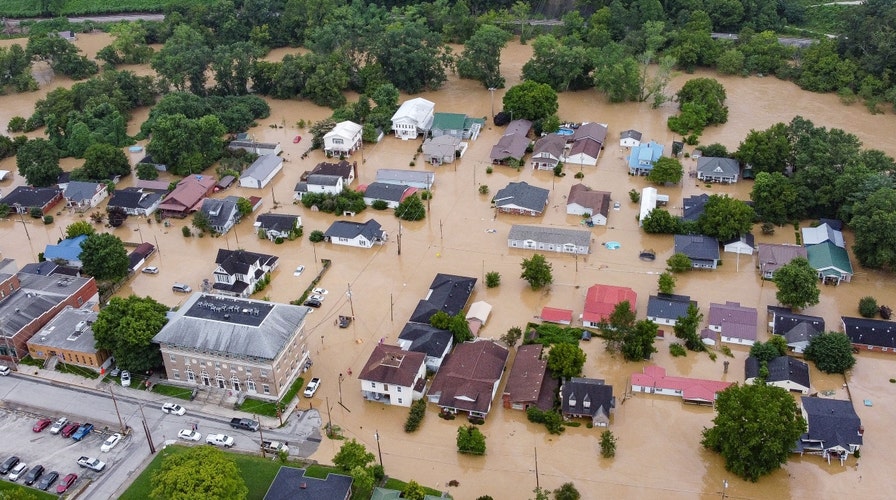 Kentucky Governor Beshear holds news conference on deadly flooding