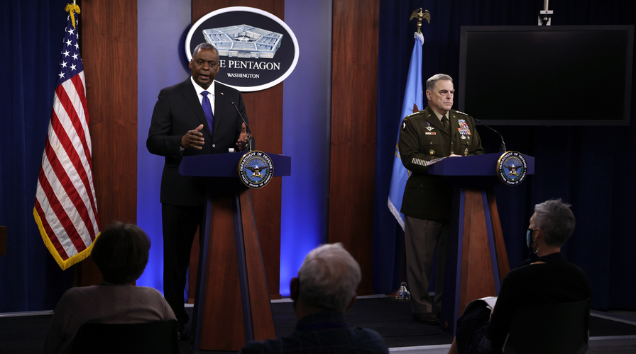 WATCH LIVE: Austin, Milley take questions after Russia takes down US drone