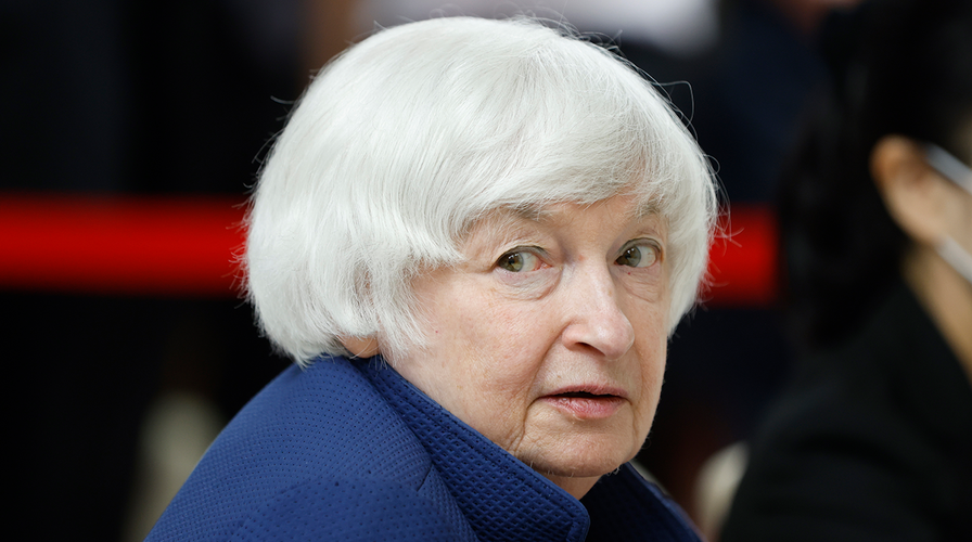 Treasury Secretary Yellen holds a press conference in advance of the G20 Finance Ministers and Central Bank Governors Meeting in Nusa Dua, Indonesia