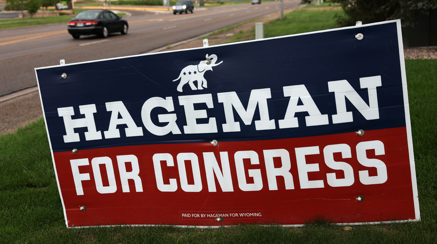 Trump-backed Harriet Hageman holds an election night party