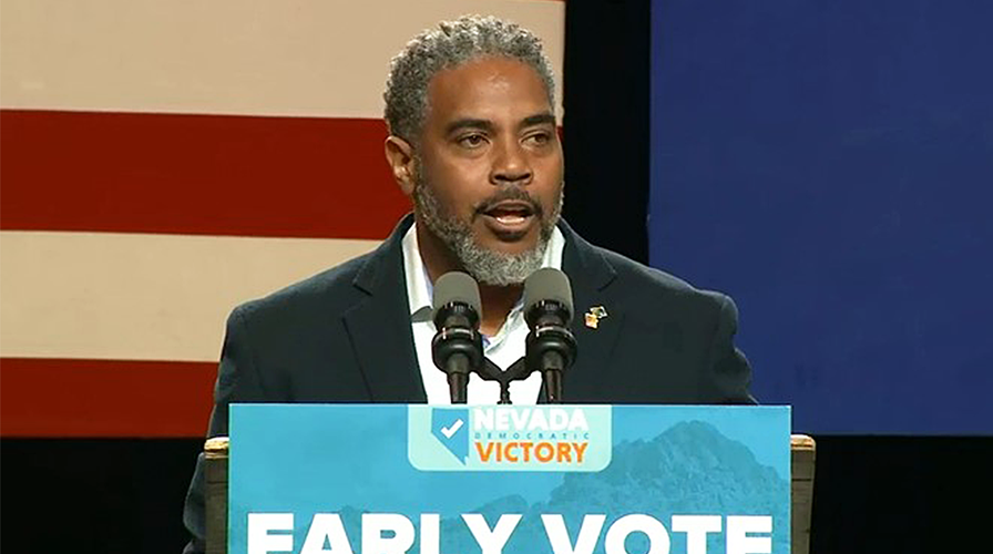Nevada Senator Catherine Cortez Masto, Governor Steve Sisolak, and Former President Barack Obama hold rally