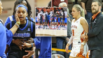Basketball player charged with assault after violence erupts in handshake line