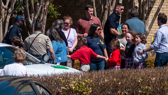 Students outside