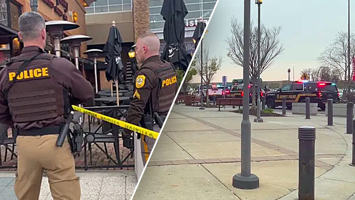 Manhunt underway after mall shooting leaves three people shot and several more injured