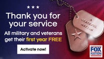 Thank you for your service. Fox Nation would like to give all active military and vets a FREE year of Fox Nation.