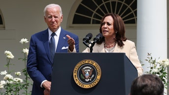 Biden talks up VP Harris &mdash; and dodges central question about serving potential second term