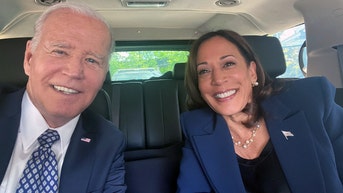 Social media erupts over Biden and Harris' 'going to lunch' car selfie: 'The cringe hurts'