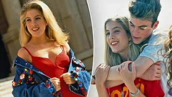 Tori Spelling finally learns why her '90210' character stayed virgin for all those years